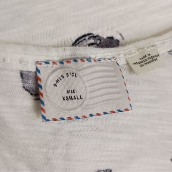 Anthropologie Postmark Squarrel Print Top in XS - Picture 7 of 7